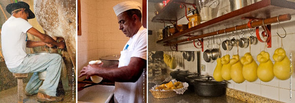 Processo de Fabricação do Queijo Caccio Cavalo na Casa do Lago