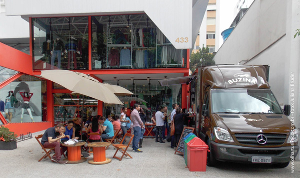 Buzina Food Truck na American Apparel