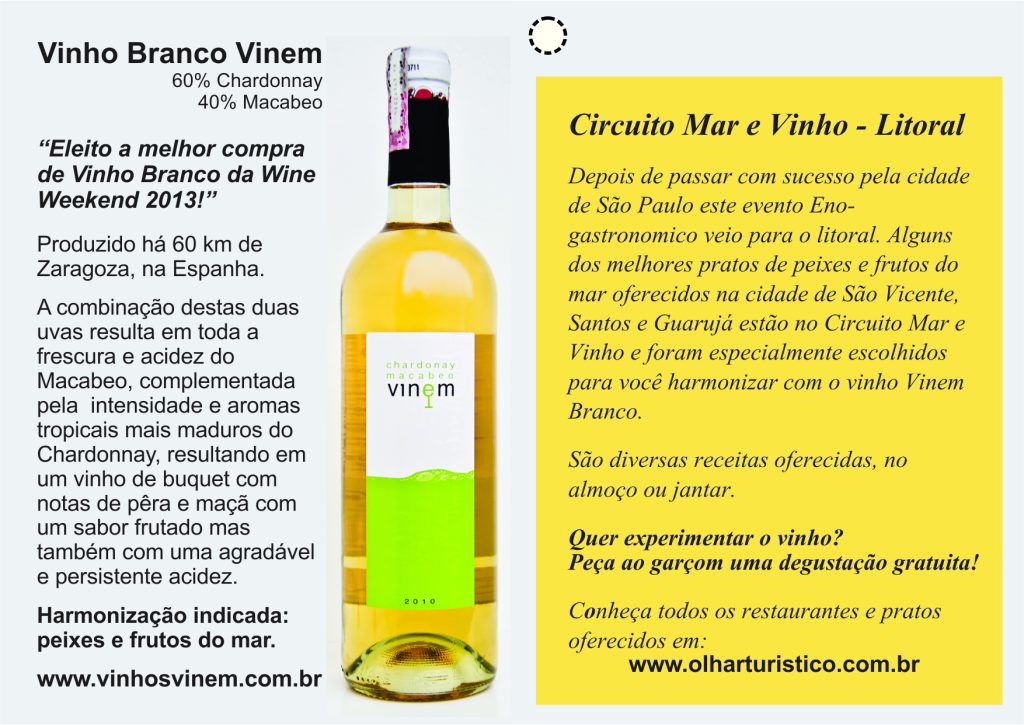 Circuito Mar e Vinho 2 - verso
