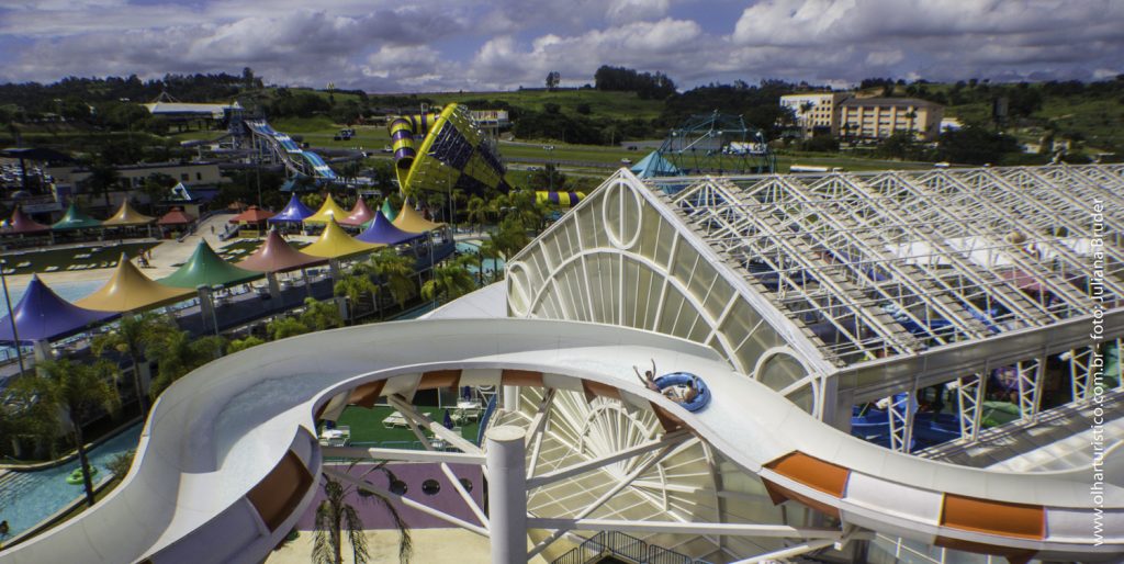 As principais novidades do parque: o Vortex e a Hot Land climatizada