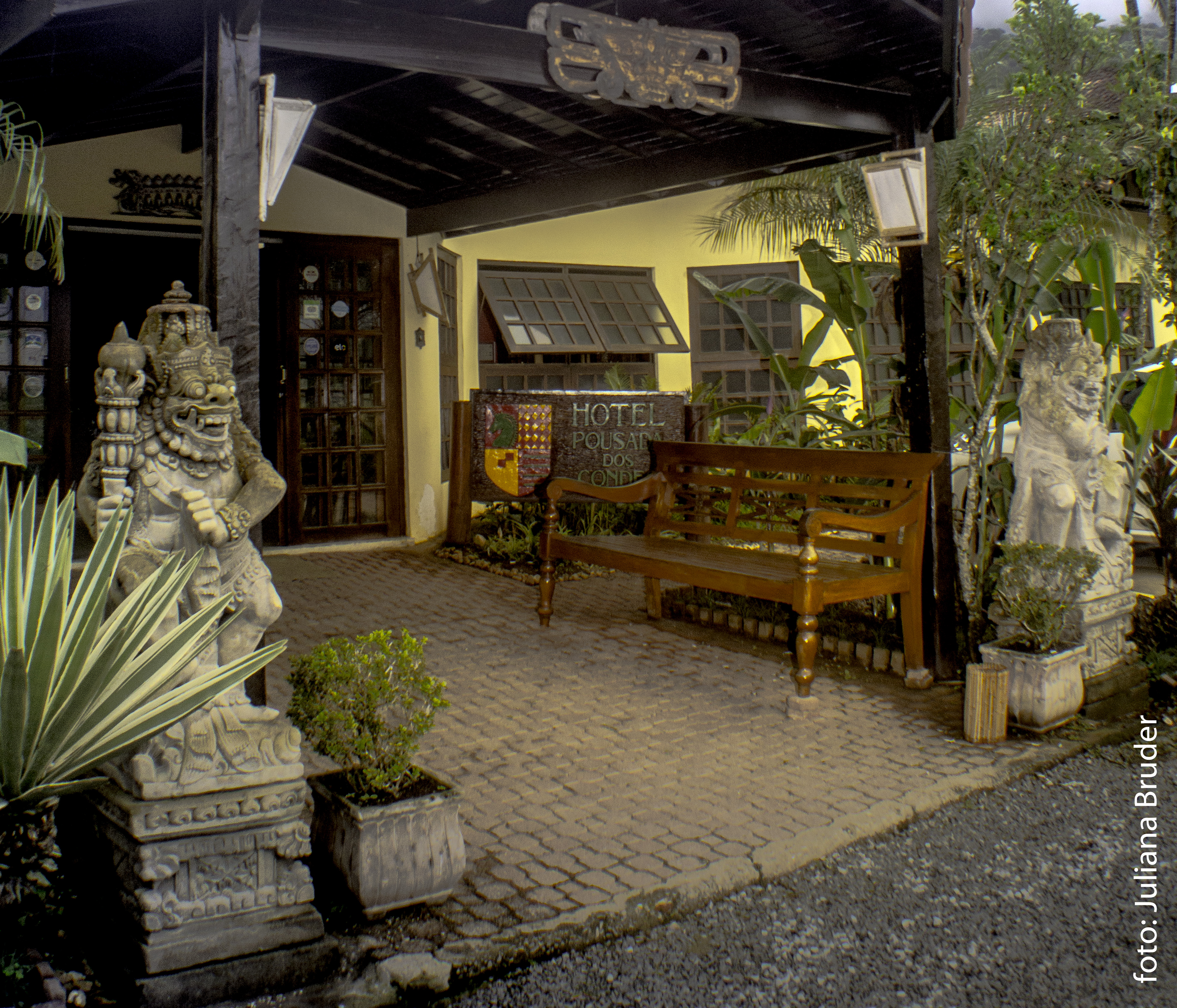 Pousada dos Condes - entrada