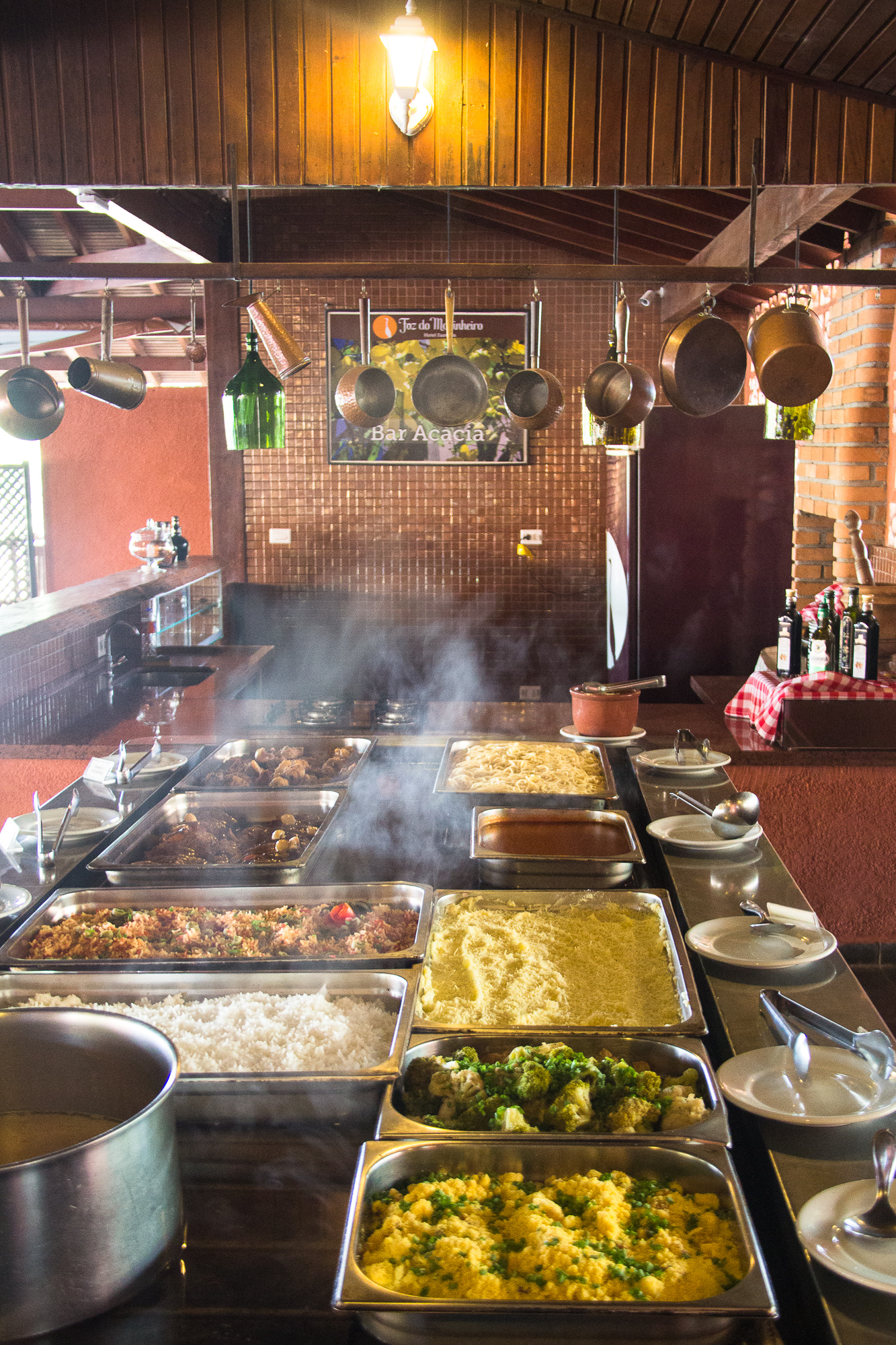 Buffet do Restaurante Paineira