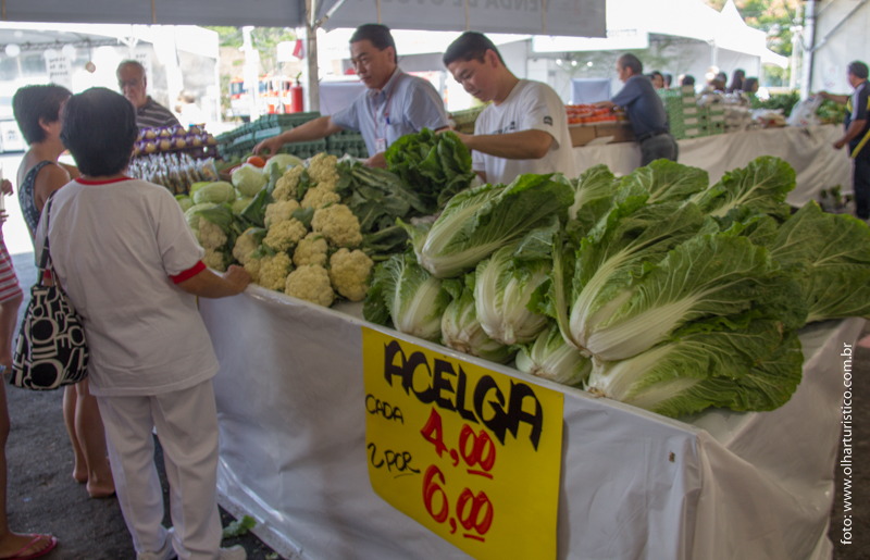 Espaço do Produtor oferece alimentos frescos para os visitantes