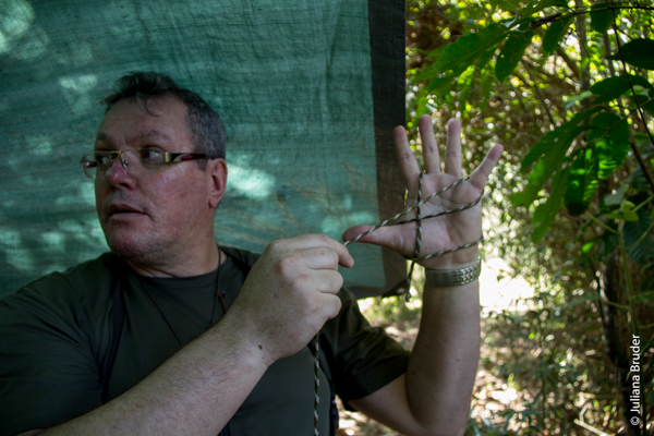 Nós especiais utilizados na mata