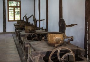 Máquinas usadas noa fabricação de chá