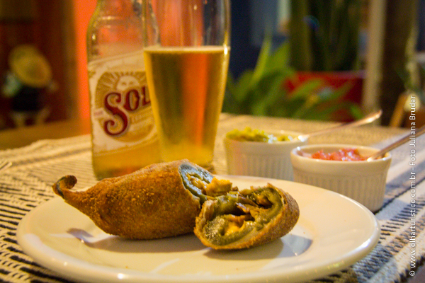 jalapeno recheada e frita