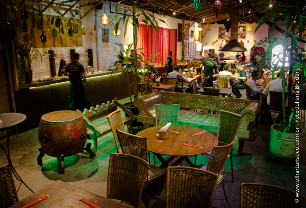 Salão do Restaurante Tantra