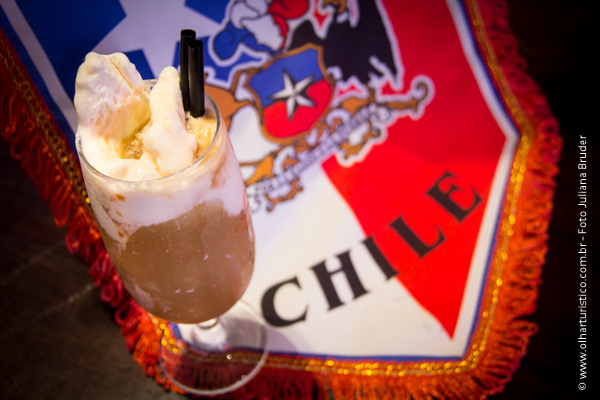 Terremoto Chileno com vinho pipeño