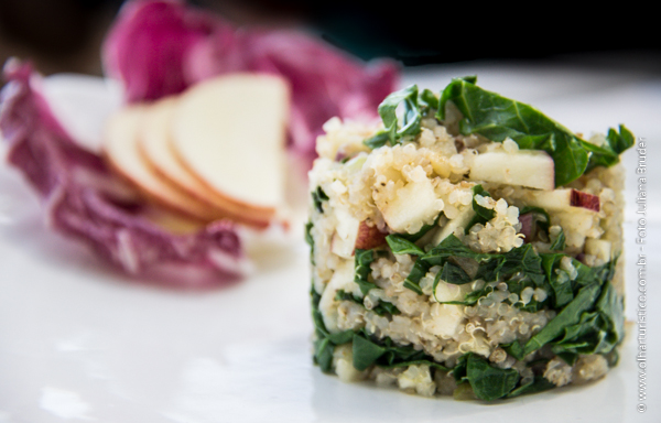 Restaurante Tamanás - Salada de Quinoa, Couve e Maçã