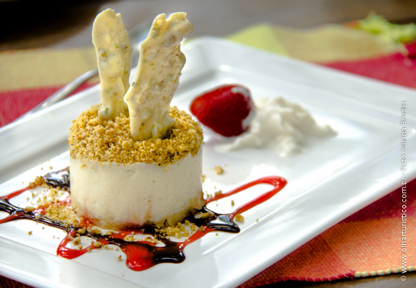 Torta trufada de limão