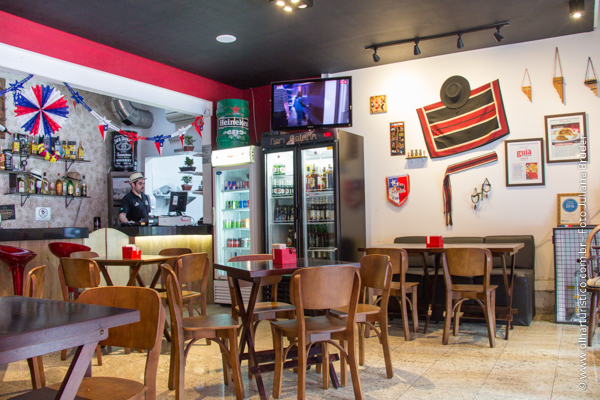 Salão para poucas mesas