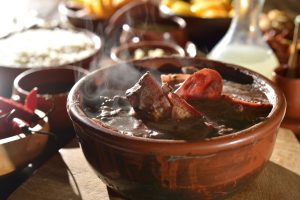 Feijoada of black beans