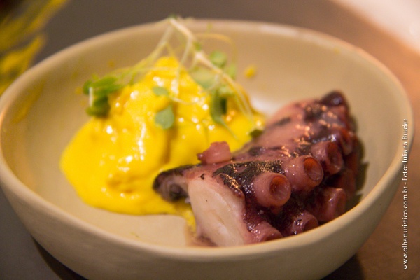 Octopus with Moqueca Mousse