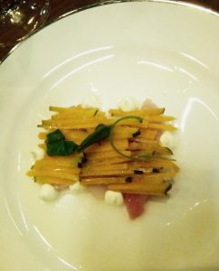 Peixe Azul com Abóbora de Ivan Ralston