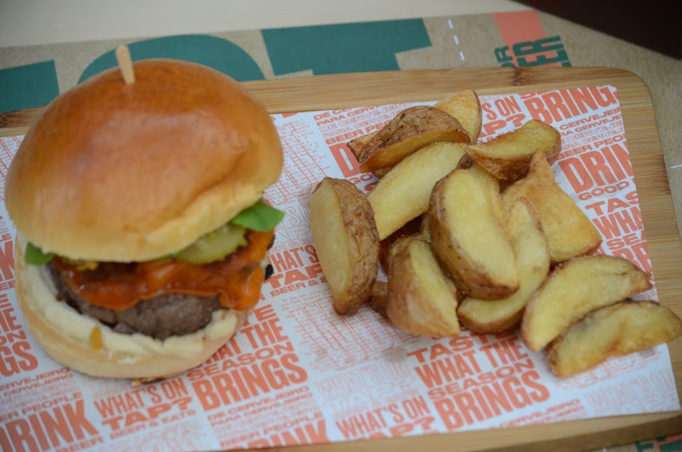 what's on tap burger