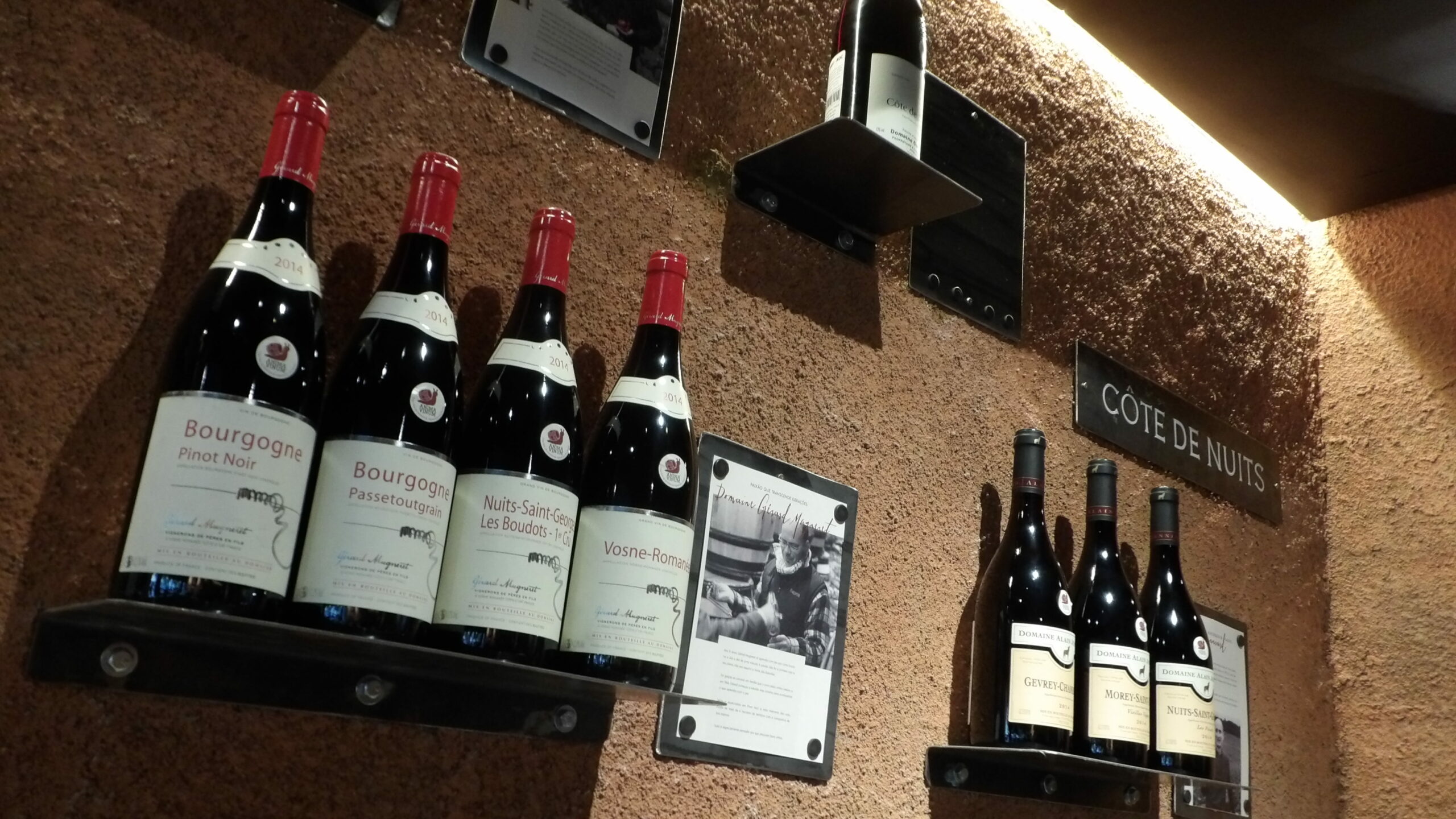 Espaço Bourgogne da Anima Vinum