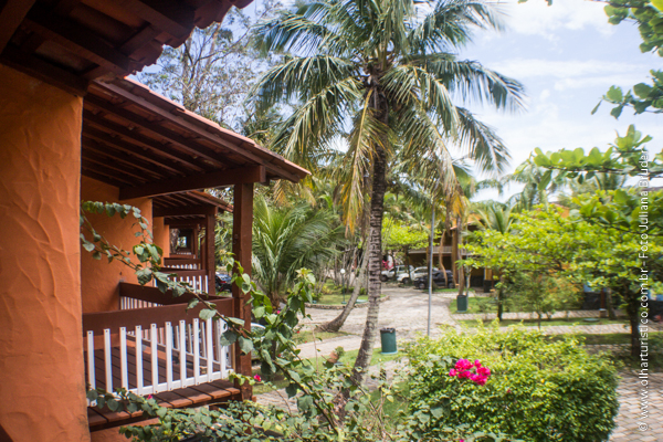 Vista da varanda de uma Residência