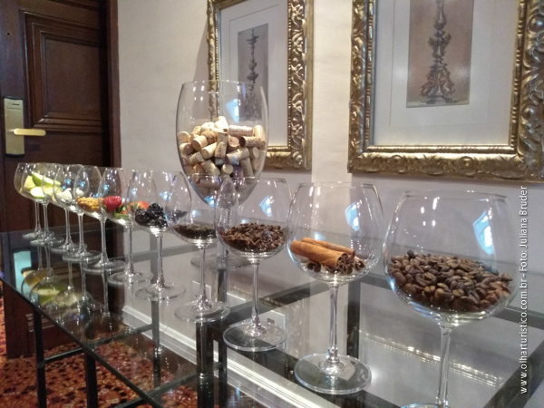 ingredientes presentes nos sabores dos vinhos